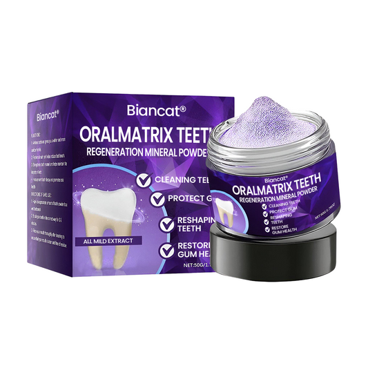 Biancat® OralMatrix Teeth Mineral Powder.