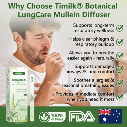 Timilk® Botanical LungCare Mullein Diffuser.
