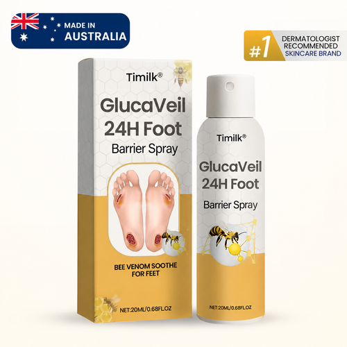 Timilk® GlucaVeil 24H Foot Barrier Spray.